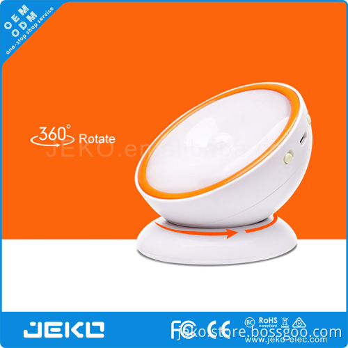 Automatic induction small night light 360 degree lighting